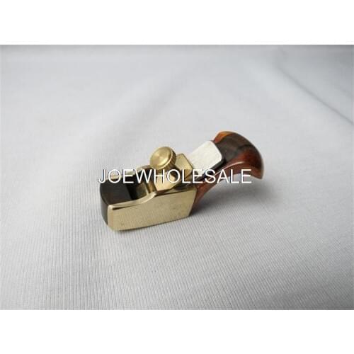 Violin making tools luxury Brass + ebony convex plane 35MM,wood carving tool