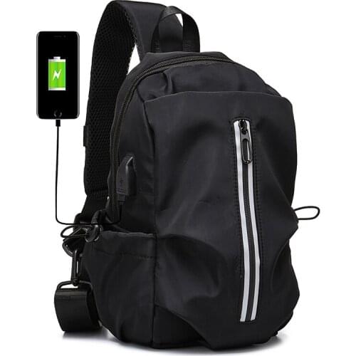 Kaixinuo Men's Black Bags