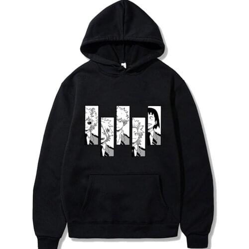 Mens Hoodies My Hero Academia Men Women Pullovers Hoodies Sweatshirts Boku No Hero Academia Anime Hoody Streetwear Tops