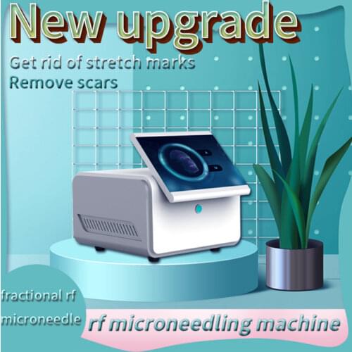 Portable Microneedle RF Machine Anti-aging Wrinkle Removal/wrinkle ance stretch marks removal fractional RF microneedle beauty m