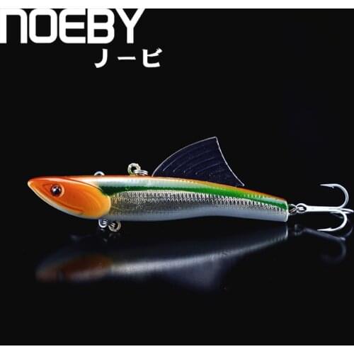 NOEBY 1Pcs Fishing Lure 90mm/30g 0.5-2.0m Sinking Super VIB Lures Isca Fins Hard Baits VMC Treble Hooks Crankbait Leurre Wobbler