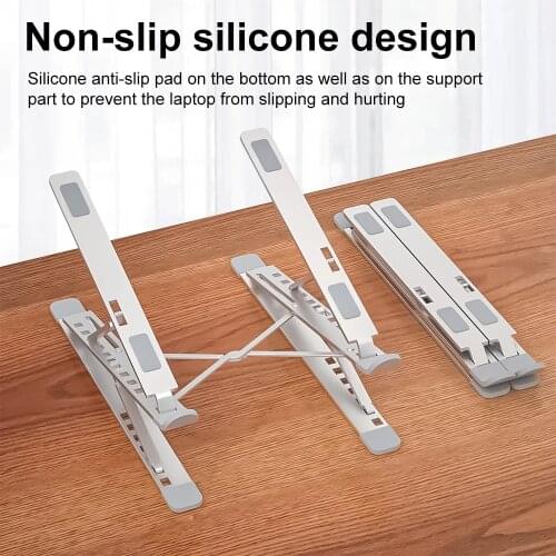 2021Adjustable Laptop Stand Base Laptop Table Support Notebook Holder For Macbook Computer Portable Laptop Holder Tablet Bracket