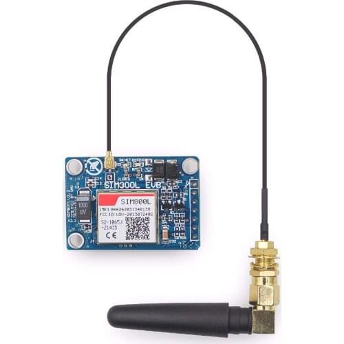 SIM800L Wireless GPRS GSM Mould SIM Board 5V Quadband Quad Band L Shape Antenna for Arduino