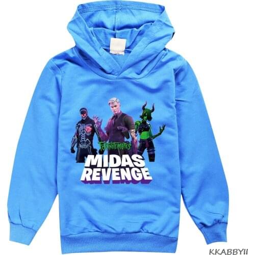 Fortnite Hoodies Boys Long Sleeve Sweatshirt Baby Boy Clothes Set Childrens Clothing for Teen Kids Girls Outfits