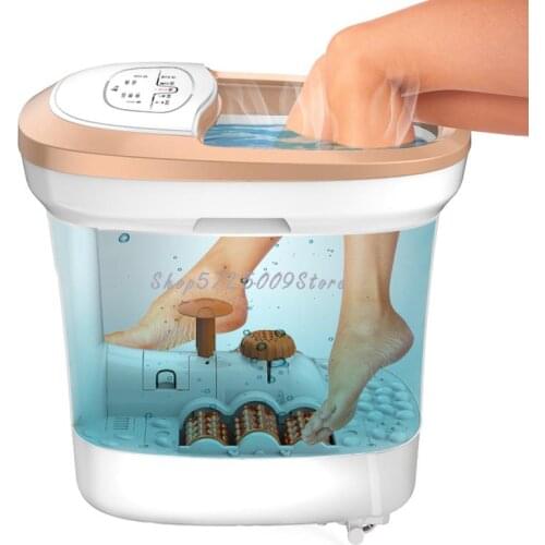 A1 Intelligent Foot Bath Full Automatic Massage Heating Foot Bath Electric Constant Temperature Foot Bath Deep Bucket F