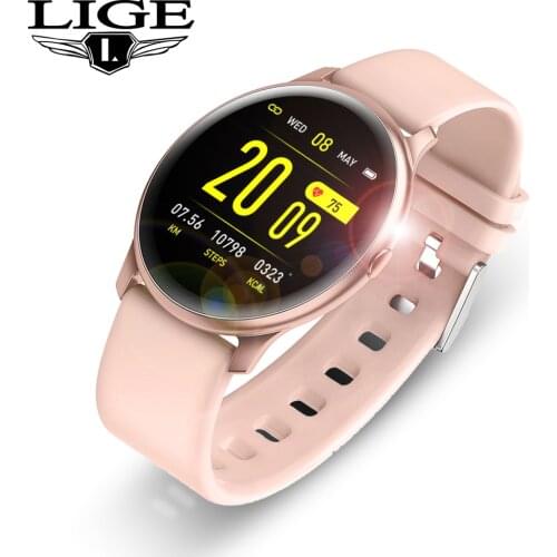 Women Men Smart Electronic Watch Luxury Blood Pressure Digital Watches Fashion Calorie Sport Wristwatch DND Mode For Android IOS