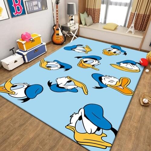 100x180cm Disney Kids Play Mat Anti Slip Mat Cartoon Mickey Mouse Printed Pattern Carpet Rug for Bathroom Door Living Room