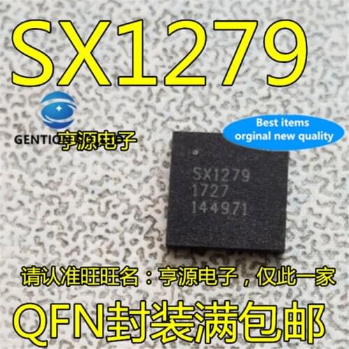 5Pcs SX1279 SX1279IMLTRT QFN RF spread spectrum IC in stock 100% new and original