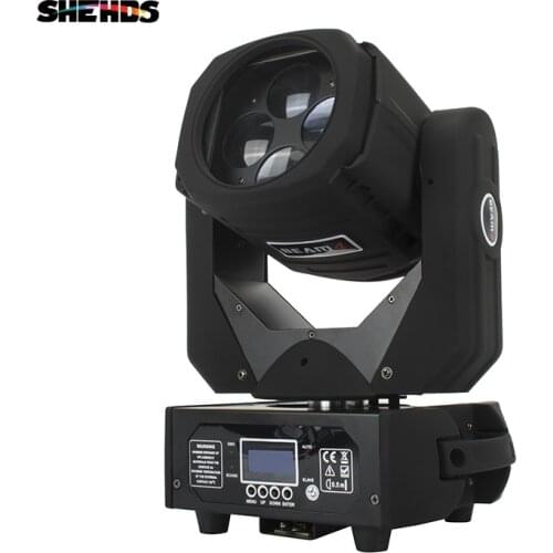 Fast Shipping New Hot-Sale LED 4X25W Super Beam Lighting Moving Head Light Good For Stage DJ Disco Nightclub And Home Party