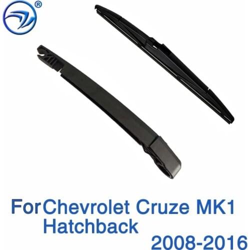 Wiper 14" Rear Wiper Blade & Arm Set Kit For Chevrolet Cruze MK1 Hatchback 2008 - 2016 Windshield Windscreen Rear Window