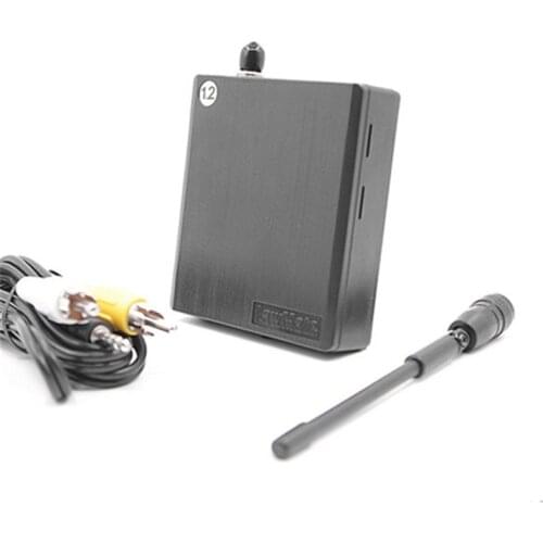 LawMate RX-1260 1.2GHz 8Ch Wireless FPV A/V Receiver DC 12v For RC Airplane