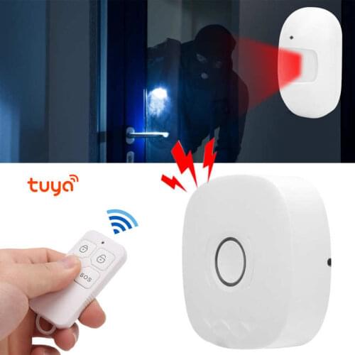 Smart Home Kit Wireless Door Sensor Wireless Easy To Install One‑key Anti‑theft Alarm APP Control with Human Activity