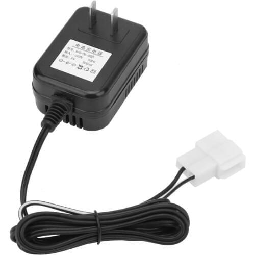 Wall Charger AC Adapter Battery Charger for Kids Ride On Car Toy 220V CN Plug Battery Charger 6V 500mA