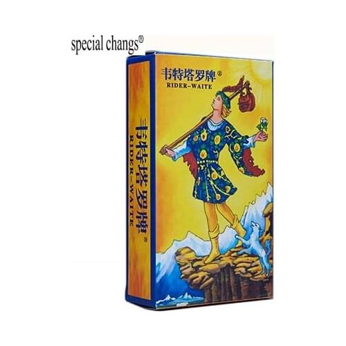 2 Kinds Option "Classic Tarot" Board Game 78 PCS/Set Boxed Playing Card Tarot Board Game For Family/Friends With Free Shipping