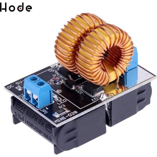 120W 5-12V ZVS Low Voltage Induction Heating Coil Module Flyback Driver Heater Large Heat Sink Module Heater for Arduino