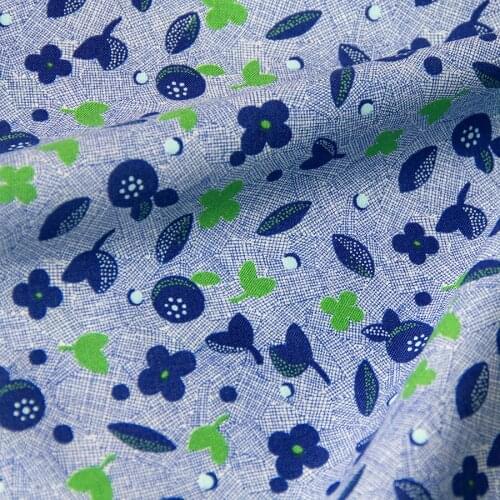 Half-Meter Japanese Cotton Fabric Patchwork fabric DIY sewing Flower C