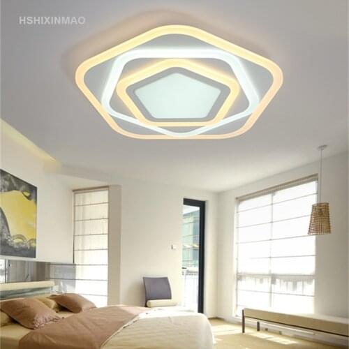 Led bedroom light ultra-thin acrylic modern ceiling lamp living room master bedroom study restaurant romantic Ceiling lights