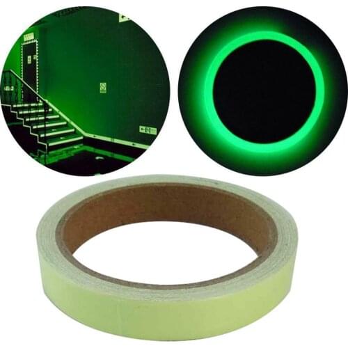 5M Luminous Tape Self-adhesive Glow In The Dark afety Stage Sticker Home Decor Party Supplies Emergency Logo