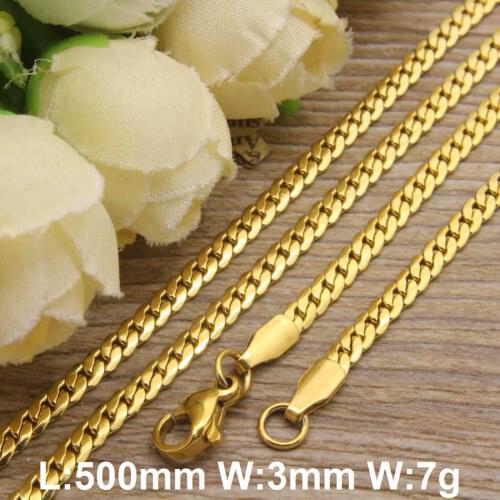 High Quality New Fashion Women Jewelry Fashion stainless steel jewelry gold silver color Necklace NFHGFWFS