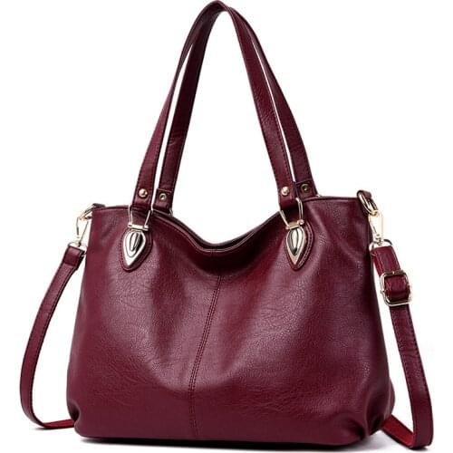 Women Bag Fashion Soft Pu Leather Messenger Bag Handbag Shoulder Bag Women
