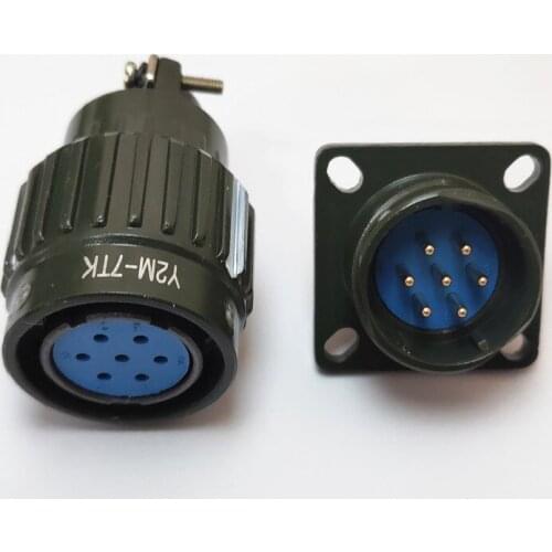 10sets Y2M-2 Aviation connector plug push-pull circular connector 2P/3P/4P/5P/7P/10P/14P/16PIN TJ BMale & Female plug socket