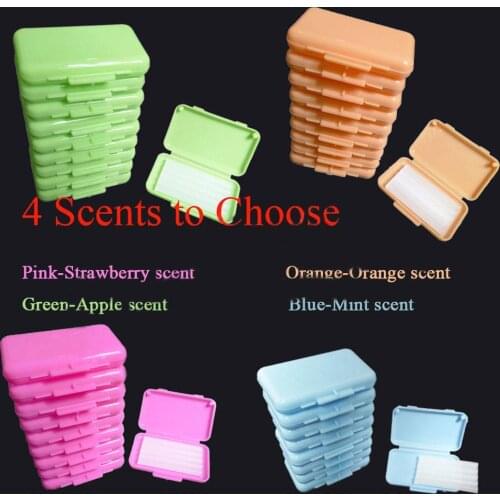10Pcs/Set Fruit Scent Dental Orthodontic Wax for Braces Bracket Gum Irritation