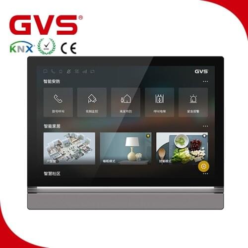 2021 GVS Factory KNX/EIB K-bus Smart Home Building Automation System 10.1'' IPS Touch Panel KNX Smart Touch Z10 Touch Screen