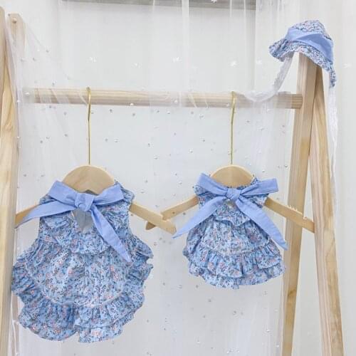 2021 Cat Dog Dress Hat Chihuahua Clothes Summer Doggie Puppy Small Dog Clothing Cute Princess Skirt Outdoor Travel Pet Costumes