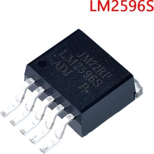 5pcs/lot LM2596S-ADJ IC TO-263-5 LM2596S 2596