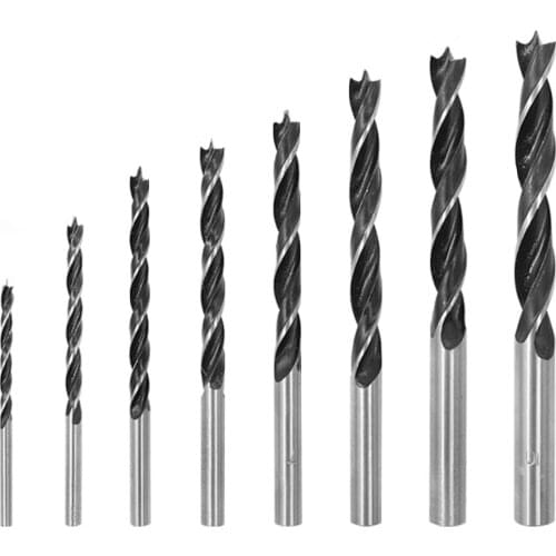 8pcs/set 3mm-10mm Woodworking Tools Supporting Roller Drill For Woodworking Opening