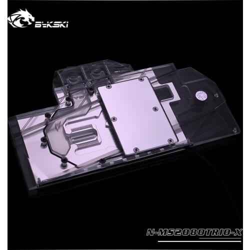 Bykski N-MS2080VENTUS-X GPU Block for MSI RTX2080 2070 VENTUS