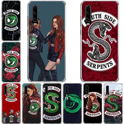 Riverdale TV Show Phone Case For Huawei P10 P20 P30 P40 Mate 30 20 10 Lite Pro P Smart Z Plus 2019 2018 Cover Coque