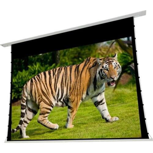 T4WALR-16:10 Widenscreen-Premium built-in tab tensioned motorized projection screen- Ambient light rejecting screen material ALR