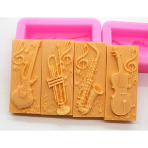 Soap mold/handmade soap mold/silicone mold/soap die/silica gel soap die instruments covered 4 times