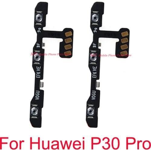 New Power ON OFF Volume Side Button Key Switch Flex Cable For Huawei P30 Pro P30pro Replacement Spare Parts
