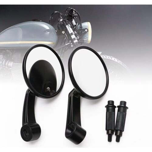 17mm diameter round motorcycle accessory mirror handle for Harley Sportster 883 1200 XL X48 Street 750 dyna