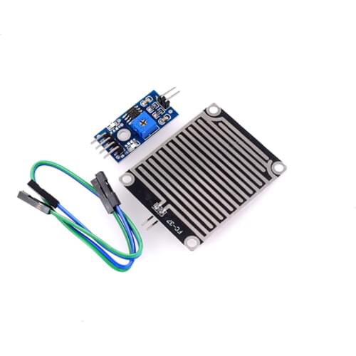 3.3V-5V Snow/Raindrops Detection Sensor Module Dual Double sided Rain Weather Module Humidity For Robot Car Diy Kit