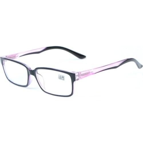 New Mans Womans Reading Glasses Square Comfortable Wild Magnifier Black Fight Color +1.0to+4.0 R210