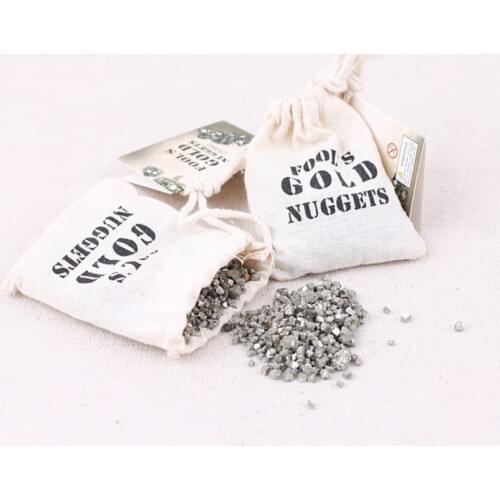 Natural Pyrite Fine Sand Gravel Iron Ore Specimens Gather Wealth Fengshui Natural Stones Decoration hot