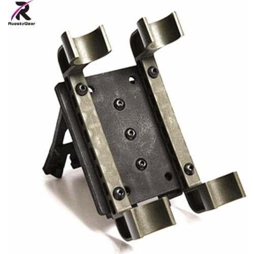 Hunting Pouches 4q Series ShotshellS Carrier Plastic Black Color for Revolutionary Hunting & IPSC Tactical Gear Free Shipping