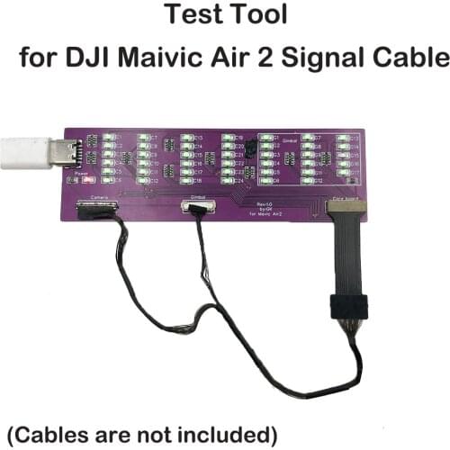 Original DJI Mavic Air 2 Gimbal Camera PTZ Cable Signal Line Transmission Flex Wire Repair Part for Replacement