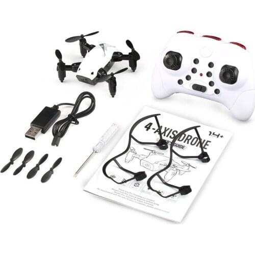 S9 S9W Foldable RC Mini Drone Pocket Drone Micro Drone RC Helicopter With WIFI FPV 0.3MP Camera 360 Degree Flip Drone