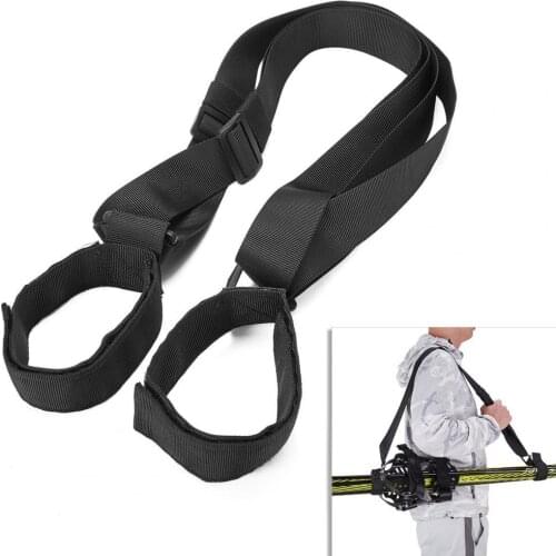 Snowboard Strap Adjustable Multi Ski Pole Strap Shoulder Carrier Snow Board Carry Strap For Outdoor Sports Skiing Accessories