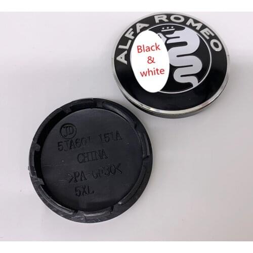 20pcs 40pcs 100pcs 56mm 60mm Car Wheel Center Hub Cap Badge Emblem wheel dust-proof Decal For Alfa Romeo Mito 147 156 159 166