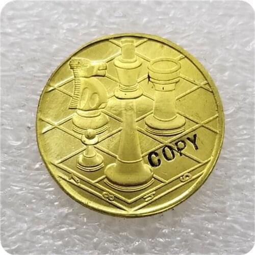 3 PCS Chess COINS COPY commemorative coins-replica coins medal coins collectibles