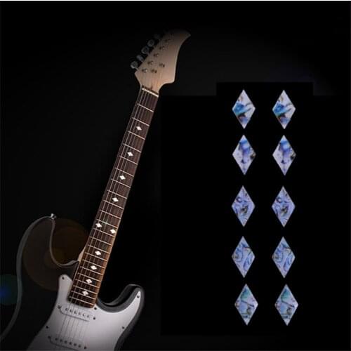 5Pcs Guitar Bass Fret Sticker, DIY sticker on guitar neck