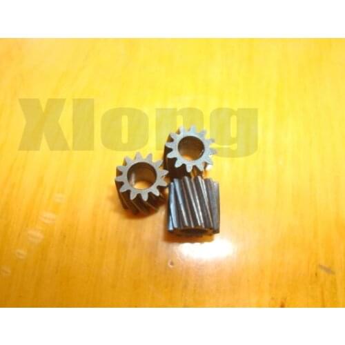6PCS 12 Teeth 0.4 Modulus Gear / Metal Hobbing Gear / Iron Gear / Inner Hole 3.17 mm / Motor Gear