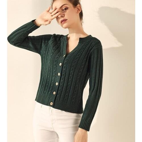 70%Silk 20%Cotton 10%Cashmere Winter sweaters for women Thickend Knitted silk Cardigan Womens warm undersweater Plus size