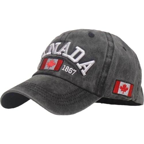 Autumn Gorras Flag Men Fishing Baseball Caps of Canada Embroidery Hat Mens Snapback Bone Adjustable Wonmen Baseball Snapback Hat