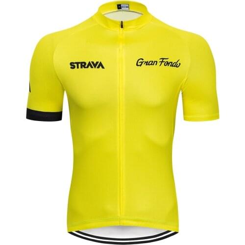 2019 STRAVA Quick Dry Cycling Jersey Summer Short Sleeve MTB Bike Cycling Clothing Ropa Maillot Ciclismo Racing Bicycle Clothes